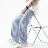 2025 Men’s Loose Casual Straight Leg Jeans: Hip-Hop Style Pants