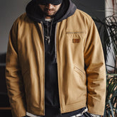 2025 Men’s Heavyweight Cotton Jacket: Vintage Detroit Hunting Style