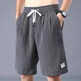 Discover Comfort: Men’s Loose Fit Ice Silk Shorts