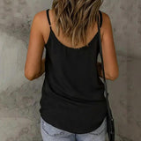 Must-Have Women’s Summer Vest: Chic Spaghetti Strap Blouse Top