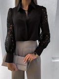 Classic Women’s Solid Chiffon Blouse: Perfect for Spring 2026