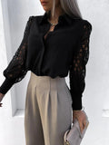 Classic Women’s Solid Chiffon Blouse: Perfect for Spring 2026