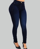High Waist Skinny Jeans for Women – Classic Style, Stunning Fit!