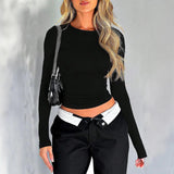 Must-Have Women’s Long Sleeve Casual Tee for Spring Wardrobe