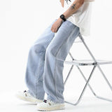 2025 Men’s Loose Casual Straight Leg Jeans: Hip-Hop Style Pants