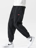 Rugged Men’s Corduroy Sweatpants: High-Quality Autumn Joggers