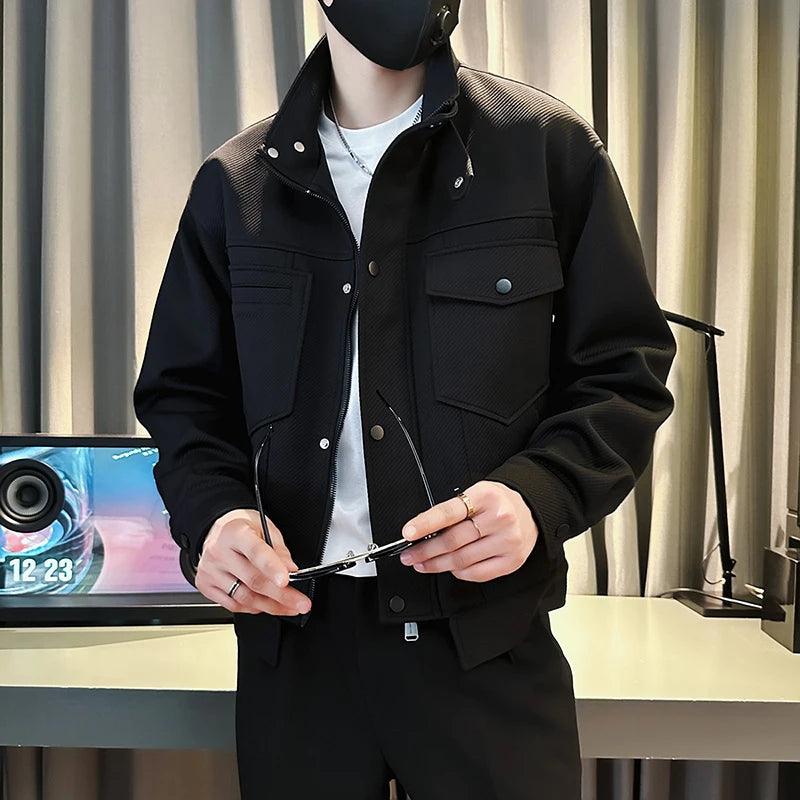 Men’s Moto Jacket: Advanced Minimalist Style for Spring Adventures