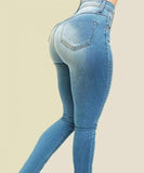 High Waist Skinny Jeans for Women – Classic Style, Stunning Fit!