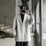 2025 Men’s Casual Business Trench Coat: Korean Fashion Windbreaker