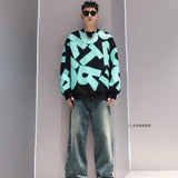 Street Smart Oversized Sweatshirts for Men: Big Letter Designs!