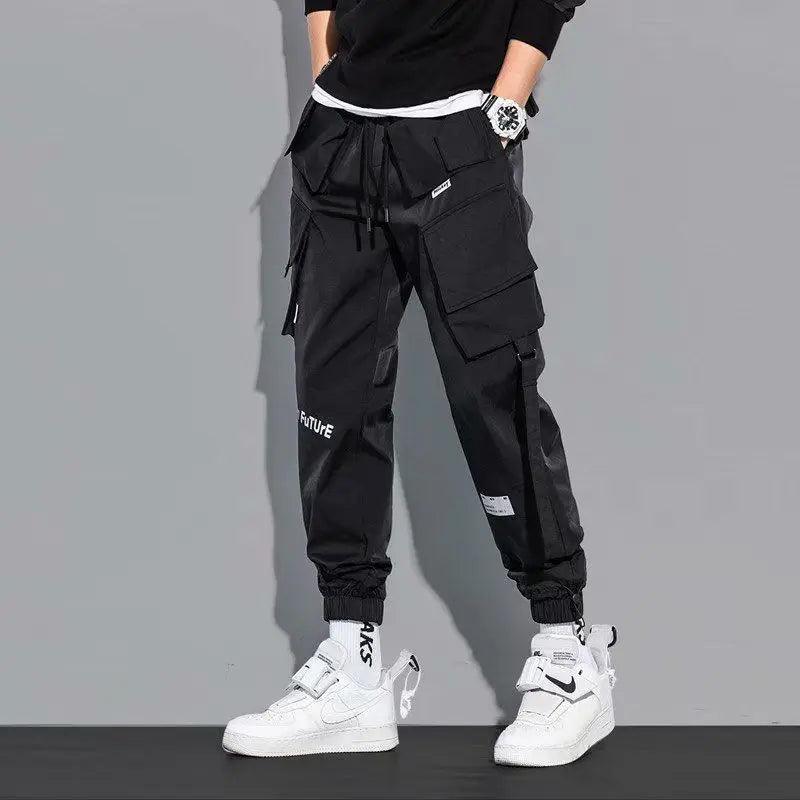 Hip Hop Style Men's Cargo Pants: Your Go-To Casual Trousers
