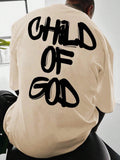 Child of God Cotton Short Sleeve Streetwear T-Shirt