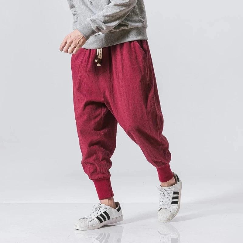 Casual Streetwear Harem Pants for Men
