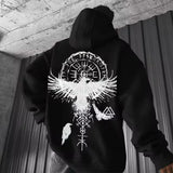 Title: Totem Eagle Hoodie – Oversized Streetwear Pullover