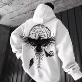 Title: Totem Eagle Hoodie – Oversized Streetwear Pullover