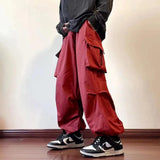 Roguish Y2K Cargo Pants for Men: Ankle-Length Baggy Joggers Awaits!