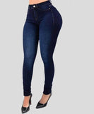 High Waist Skinny Jeans for Women – Classic Style, Stunning Fit!