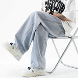 2025 Men’s Loose Casual Straight Leg Jeans: Hip-Hop Style Pants