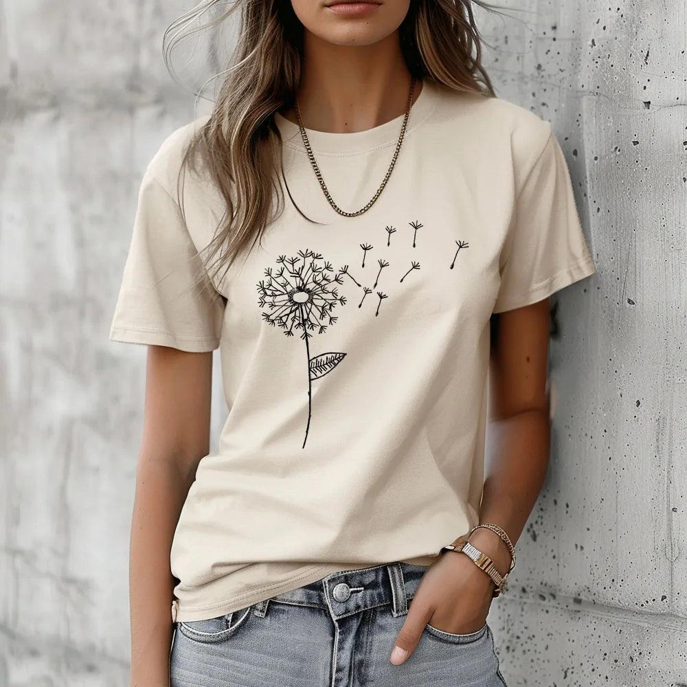 Stylish Women’s Dandelion Tee