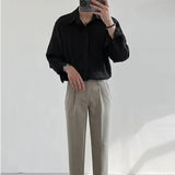 Men’s Casual Dress Shirt: Versatile Long-Sleeve Style for Every Occasion