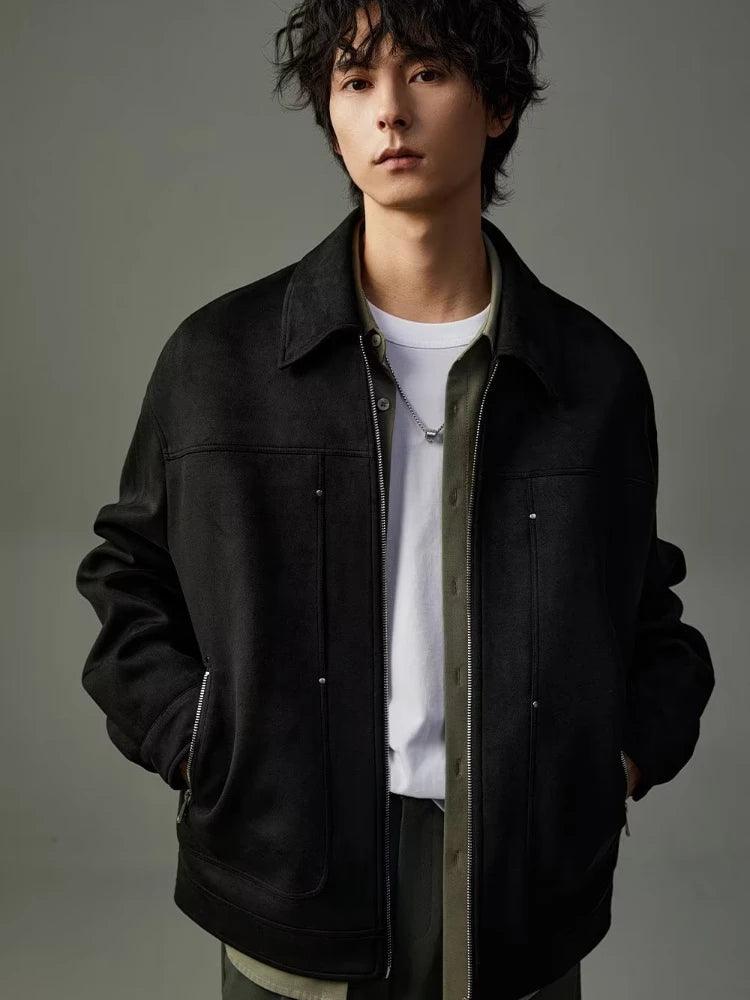 Roguish Men’s stylish Jackets: All-Match Casual Autumn Overcoats