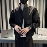 Autumn Cargo Jackets for Men: New Korean Fashion for Streetwear