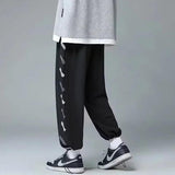 Street-Savvy Men’s Joggers: Summer Letter Print Sweatpants