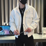 Men’s Moto Jacket: Advanced Minimalist Style for Spring Adventures