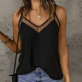 Must-Have Women’s Summer Vest: Chic Spaghetti Strap Blouse Top