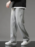 Men’s Heavyweight Sweatpants: Casual Wide Leg Trousers for Everyday